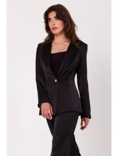 Fancy bunda K173 čierna - Makover