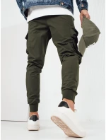 Pánske bojové nohavice zelené FashionStreet UX4162