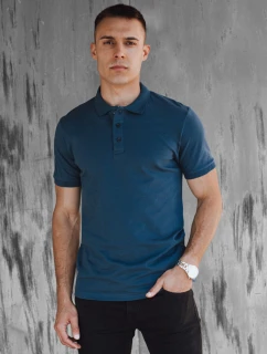 Modrá pánska polokošeľa FashionStreet PX0603