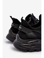 Sneakersy Męskie HI-POLY SYSTEM Big Star NN174467 Czarne