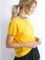 Tričko RV TS 4662.86 tmavo žltá