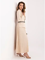 Šaty IT SK 21599 1.03 light beige - FPrice Šaty IT SK 21599 1.03 light beige - FPrice