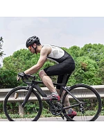 Cyklistické šortky Rockbros RK20023XL s trakami a vložkou XXXL – čierne Cyklistické šortky Rockbros RK20023XL s trakami a vložkou XXXL – čierne