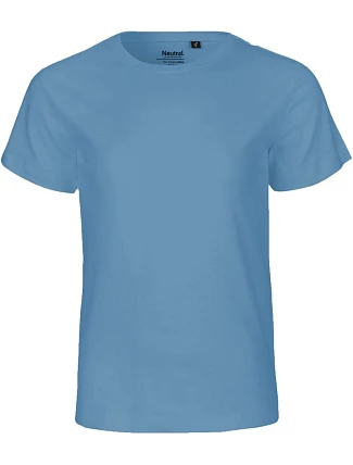 Neutral O 30001 Detské tričko z bio bavlny 77.3001 dusty indigo Neutral O 30001 Detské tričko z bio bavlny 77.3001 dusty indigo