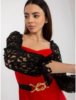 Dámske šaty LK SK 508840 1.01P červená - FPrice