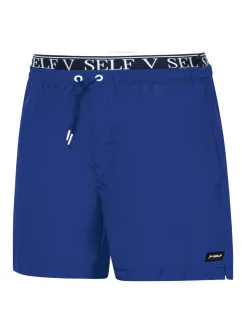 Pánske plavky SM25-13d Summer Shorts modré - Self