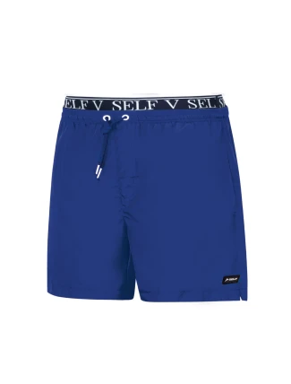 Pánske plavky SM25-13d Summer Shorts modré - Self Pánske plavky SM25-13d Summer Shorts modré - Self