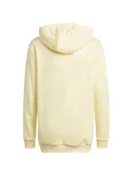Detská mikina Badge of Sport Hoodie Jr HN8469 žltá - Adidas
