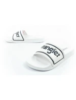Pánske pohodlné športové žabky Wrangler Averell Slider white