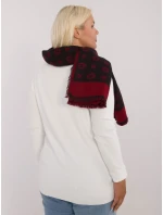 Šatka AT SZ 1701.61 čierno-červená