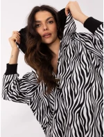 Mikina EM BL 875.27 biela čierna