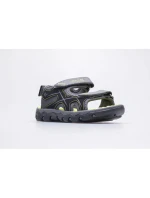 Detské sandále Kota Drift Jnr RKF613-824 Šedá so zelenou - Regatta