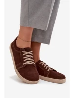 Tenisky Barefoot z prírodného semišu Zazoo 314 chocolate Tenisky Barefoot z prírodného semišu Zazoo 314 chocolate
