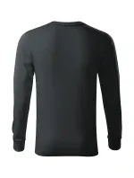 Tričko Resist LS unisex ebony gray