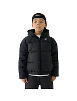 Chlapčenská páperová bunda 4F M621 dark black 4FJWAW25TDJAM621 20S Chlapčenská páperová bunda 4F M621 dark black 4FJWAW25TDJAM621 20S