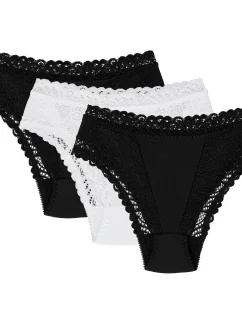 Wol-Bar Abra 3-pack farba: čierno-čierno-biela