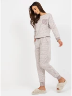 Pyžamo BR PI 9114 svetlo béžové