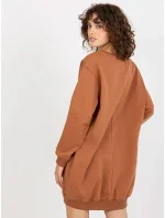 Mikina VI BL 3212.15X svetlo hnedá