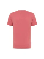 Pánske tričko Alex C Print M 1013806 8268 cinnamon - Mustang