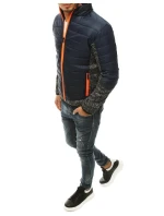 FashionStreet pánska tmavomodrá prechodná bunda TX3783z FashionStreet pánska tmavomodrá prechodná bunda TX3783z