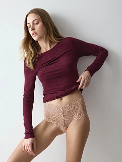 Vysoké nohavičky Pretty Micro Maxi01 v telovej farbe Neutral Beige – TRIUMPH