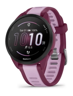Športové hodinky Garmin Forerunner 165 Music AMOLED 43 mm Berry Lilac
