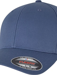 Flexfit 6277 6-panelová čiapka Flexfit Wooly Combed 55.6277 china blue