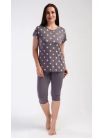Dámske capri pyžamo Polka dot Dámske capri pyžamo Polka dot