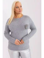 Plus veľkosť sveter model 190070 Továrenská cena Plus veľkosť sveter model 190070 Továrenská cena