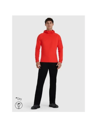 Pánska rýchloschnúca trekingová mikina 4F 4FWAW25TFSWM590-62S