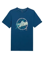 Pánske tričko 4F M2822 sea green 4FWSS26TTSHM2822 46S pánske