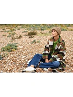 Beechfield B 330R Pletená čiapka s nášivkou „Chunky Knit“ 53.330R midnight haze