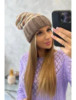 Dámska čiapka Feba K330 mocca