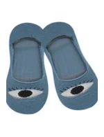 Dámske vzorované ponožky so silikónom