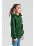 Fruit of the Loom Classic Kids Sweat Jacket Detská mikina s kapucňou 16.2045 čierna Fruit of the Loom Classic Kids Sweat Jacket Detská mikina s kapucňou 16.2045 čierna