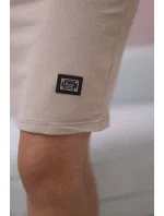 Šaty viazané pri krku tmavo béžová