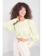 Blúzka 15578 limetkovo zelená