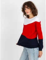 Blúzka RV BL 8430.61P tmavo modrá a biela