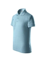 Detské tričko Pique Polo sky blue