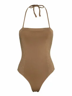 Dámske jednodielne plavky KW0KW02074-RBE - Calvin Klein