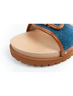 Dámske dreváky W F305492349 hnedo-modré - Scholl Iconic