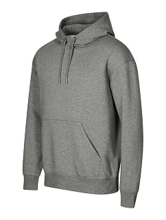 Unisex mikina s kapucňou Cloud (GOTS) (tmavosivá melanž)