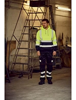 Mikina s kapucňou Yoko HVK 05 Hi-Vis 79.VK05, tmavomodrá Mikina s kapucňou Yoko HVK 05 Hi-Vis 79.VK05, tmavomodrá