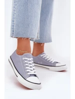 Damskie Klasyczne Trampki Niebieskie Omerta