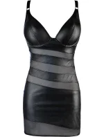 Dámske šaty V-10629 čierne - Axami