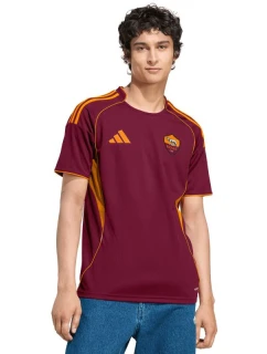 Pánske tričko adidas AS Roma 25/26 Home burgundy JP4184 pánske