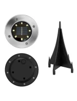 SOLÁRNA LAMPA 8 LED SMD PRE PRELOMENIE KPL.4PCS