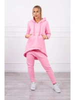 Súprava vreckových nohavíc svetlo ružová