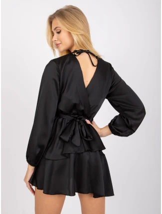 Šaty DHJ SK 15178.45P čierne