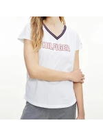 Dámske tričko s krátkym rukávom UW0UW02983-YBR - Tommy Hilfiger